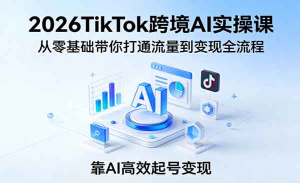 TikTok跨境AI实操课