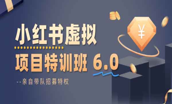 小红书虚拟项目特训